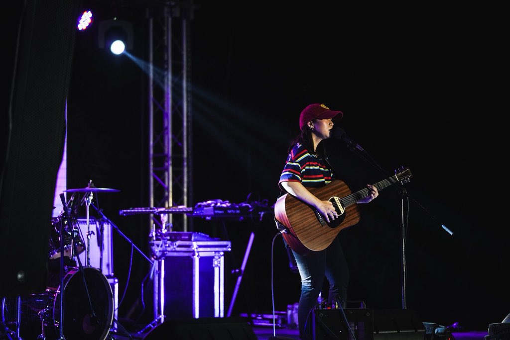 miguelherce_'s tweet photo. Reese Lansangan at ADWP last night https://t.co/cfWWt9rXGG