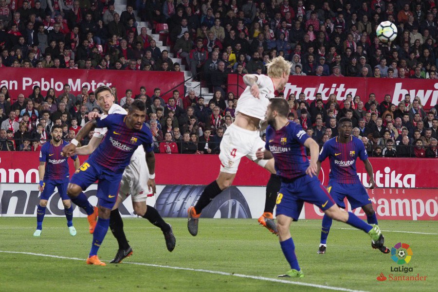 Kjaer se pierde las dos grandes citas de la temporada #Sevilla #SevillaFC vipdiario.com/2018/04/08/kja…