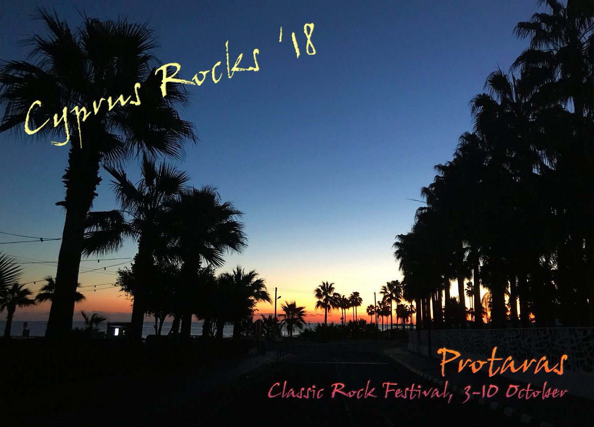 Have a splendid day from everyone at Cyprus Rocks Festival. 😎 cyprusrocks.co.uk