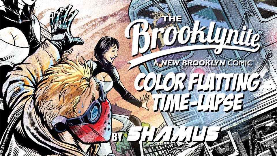 ShamusBeyale's tweet photo. Watch at my #YouTube channel: https://t.co/wX2qaVEpmq

#TheBrooklyniteComix #digitalcoloring #timelapse #comics #makingcomics https://t.co/I7AnGvHmn4