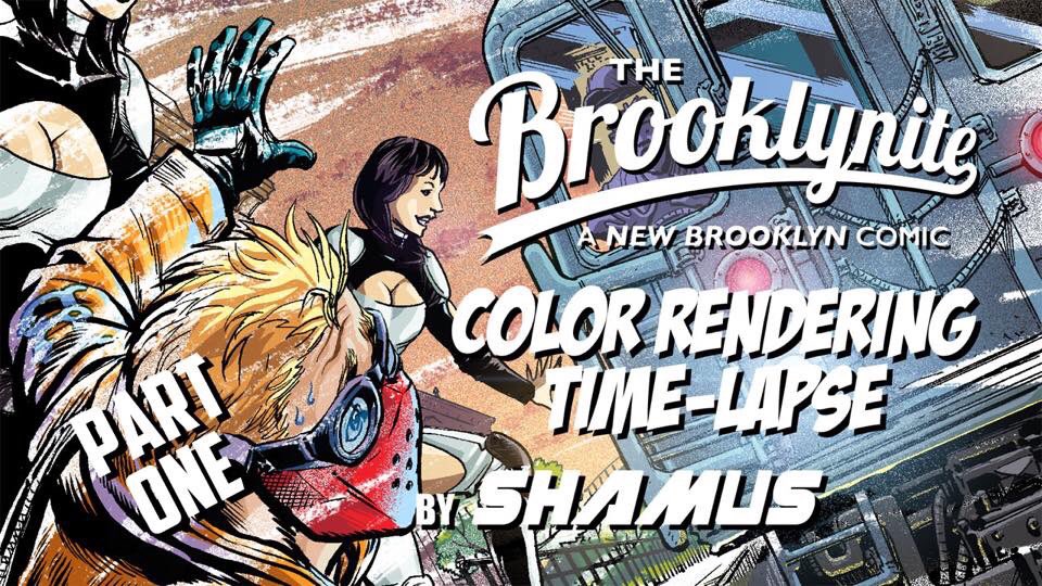 ShamusBeyale's tweet photo. Watch at my #YouTube channel: https://t.co/OjX3JqzLJJ

#TheBrooklyniteComix #digitalcoloring #timelapse #comics #makingcomics https://t.co/jfRrsfIRea