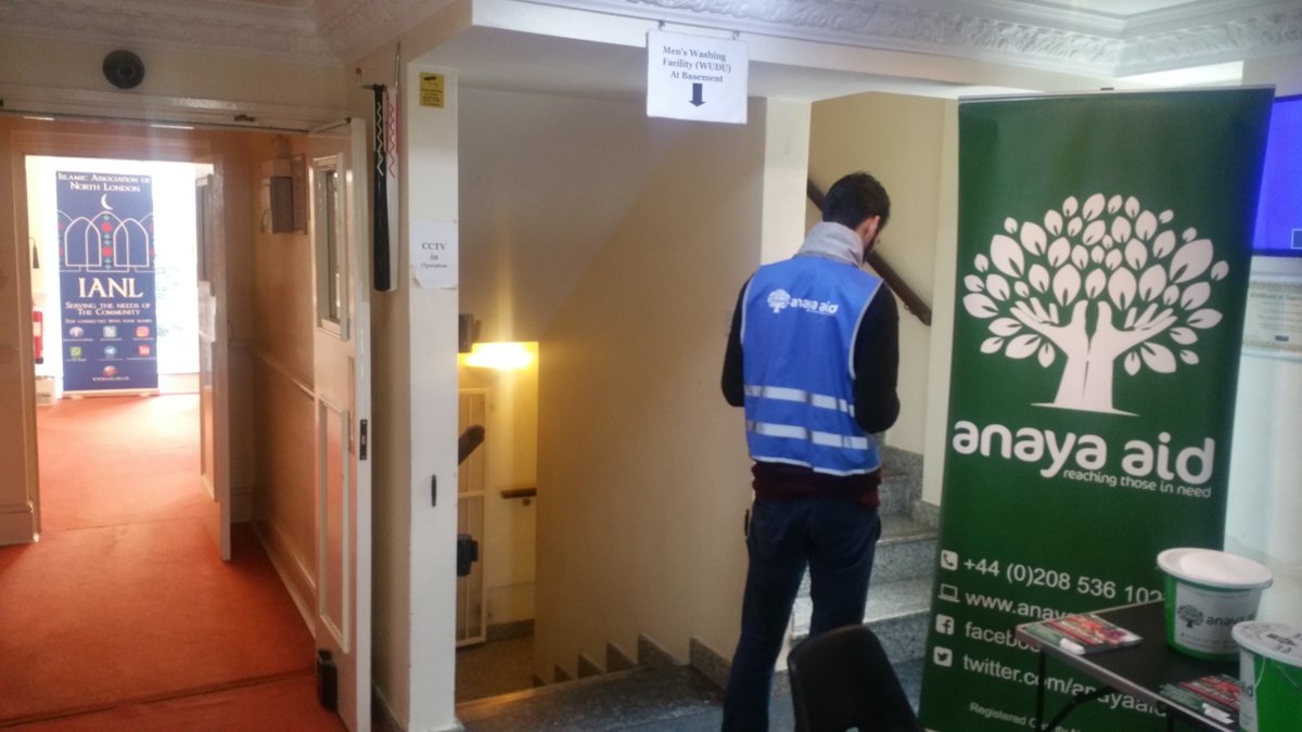 AnayaAid's tweet photo. Emergency Rohingya Appeal collection recently at the Islamic Association of North London in North Finchley and managed to raise over £1100+.. Lovely congregation! https://t.co/86ArSGOYl6