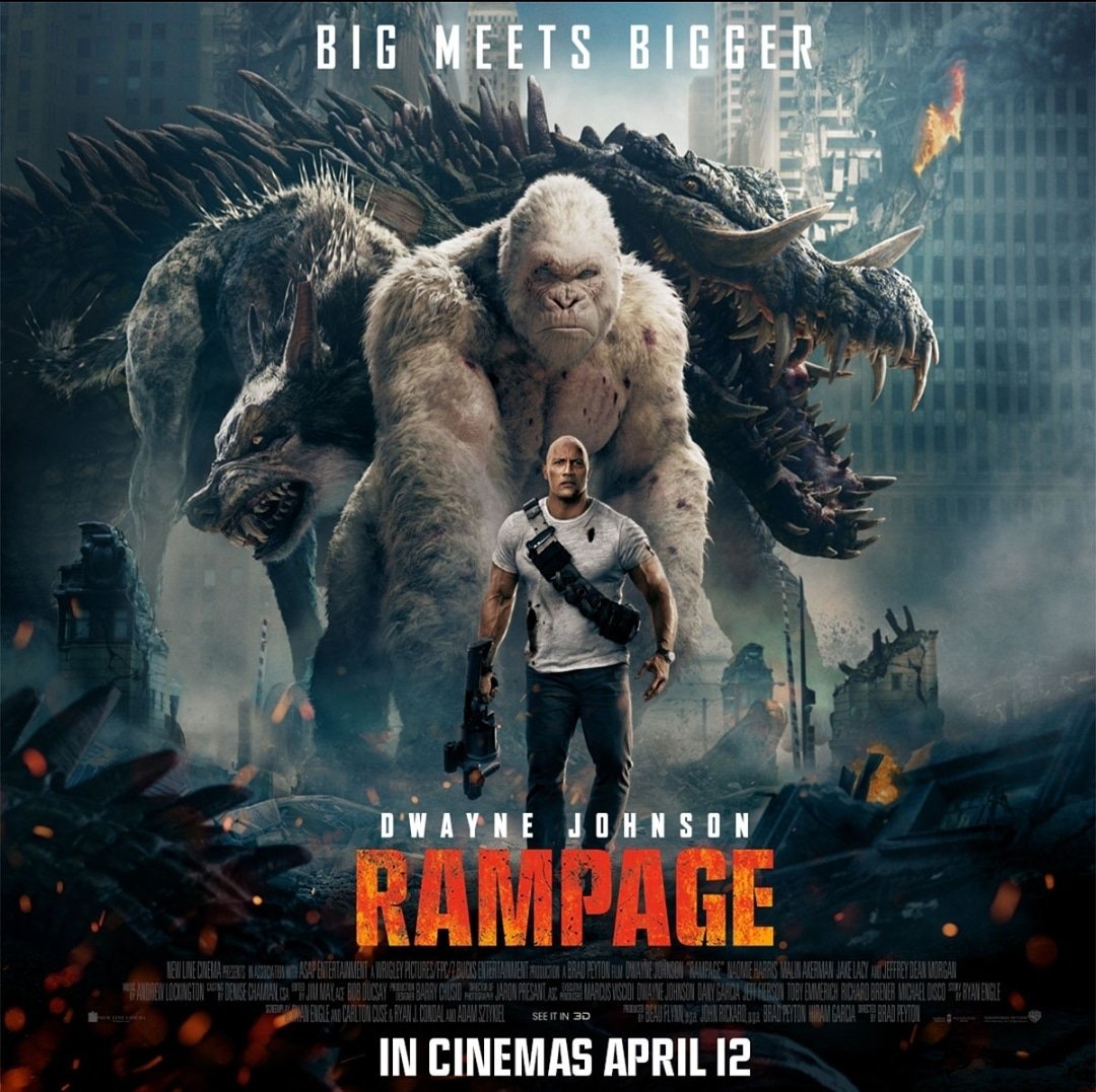 BattleParkUAE's tweet photo. *CONTEST ALERT** In collaboration with Vox Cinemas &amp; RAMPAGE EXCLUSIVE MOVIE PREMIERE FEATURING @therock !!!

Be the first to comment with the right answer to the below question for your chance at a draw to win a pair of tickets to the UAE movie premiere of the ACTION PACKED https://t.co/H7OUqSjRLn
