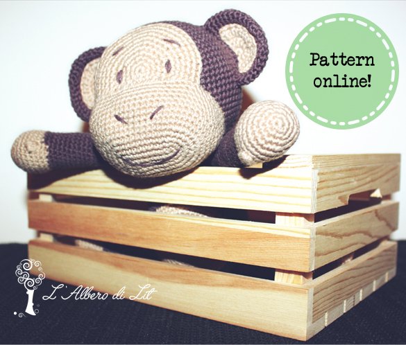 LAlberodiLit's tweet photo. Available online, my pattern of Albert the Monkey 🐵 On Ravelry and on LoveCrochet:
https://t.co/ceCazEgudH

https://t.co/ks68HmeM2X

#amigurumi #crochet #pattern #ilovehandmade #handmade https://t.co/LpXlHS0o7B