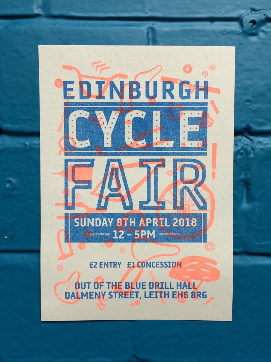 ootbdrillhall's tweet photo. Head down to the Drill Hall today from 12-5 for an afternoon of all things cycling! #EdinburghCycleFair https://t.co/L6cmqJo7yw