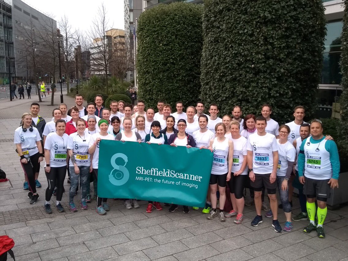 sheffielduni's tweet photo. Best of luck to our amazing team of runners taking part in the #SheffieldHalf for the @SheffieldScan appeal. We are so proud and grateful for your support and dedication #SheffieldScannerHalf https://t.co/JuvVNiUgZ0 https://t.co/s1uKn93u62