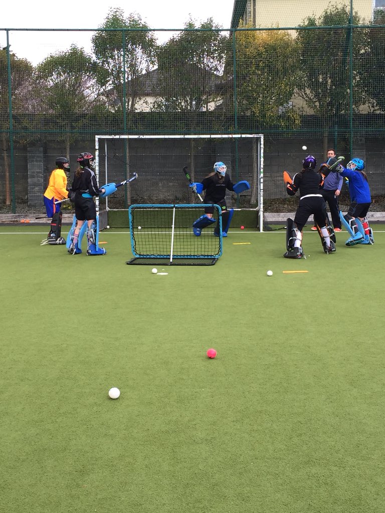 Huge thanks to <a href="/DFitzy23/">David Fitzgerald</a> for coaching our u16 keepers  #goalkeepers #amazingpeople <a href="/irishhockey/">Hockey Ireland</a>