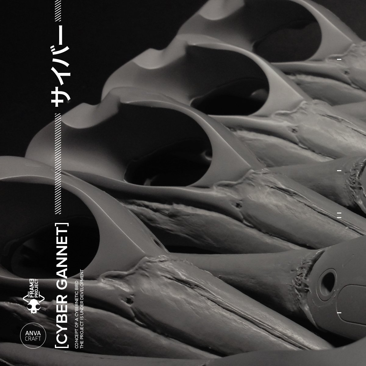 ANVACRAFT's tweet photo. One part casting done. A lot of work ahead.

#anvacraft #frameproject #cyberbird #mecha #kit #resinkit #resinkits #birdskull #robot #robotbird #hobby #conceptdesign #concept #design https://t.co/XqIAgrzuFj