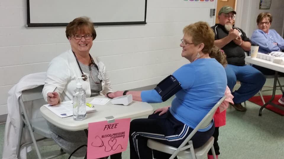 VermontUmc's tweet photo. Saturday’s rainy breakfast had a wonderful community turn out of 55! Thanks to our volunteers who make this possible every month! We also want to thank our new Parish nurses for taking blood pressures and keeping our church healthy! https://t.co/YJJLcVTcNa