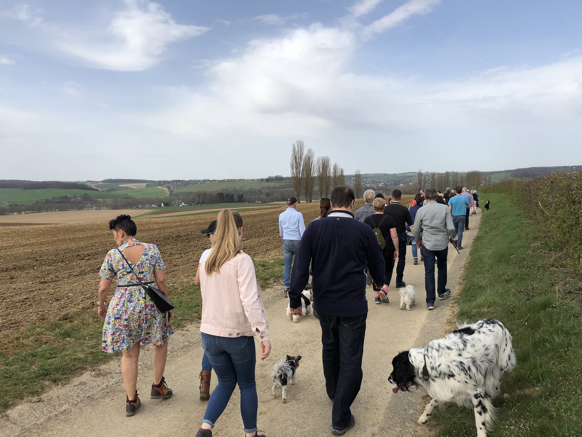 Heerlijke dag voor onze traditionele wandeling #wiesjoenoslimburgis #rclandgraaf