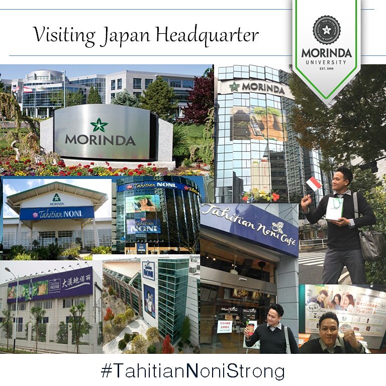 Rifqi_Tri_Harjo's tweet image. #MorindaLife 
Visiting Japan Headquarter
#TahitianNoniStrong