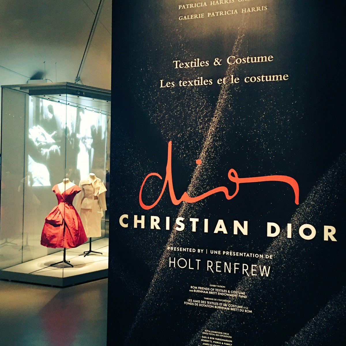 ROMtoronto's tweet photo. FINAL DAY to see #ROMDior, the exhibition closes today at 5:30pm. Shout out to sponsors @HoltRenfrew, thank you! https://t.co/qTfEzQy0GH https://t.co/fR2f2HFG2Q