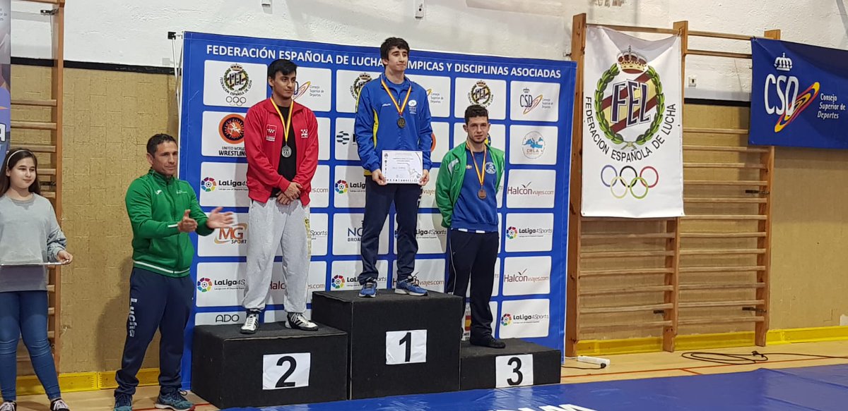 Felicidades a nuestro luchador Asier Arribillaga por su tercer puesto en el campeonato de España de lucha libre sub 23!

Gora Aranako!!
