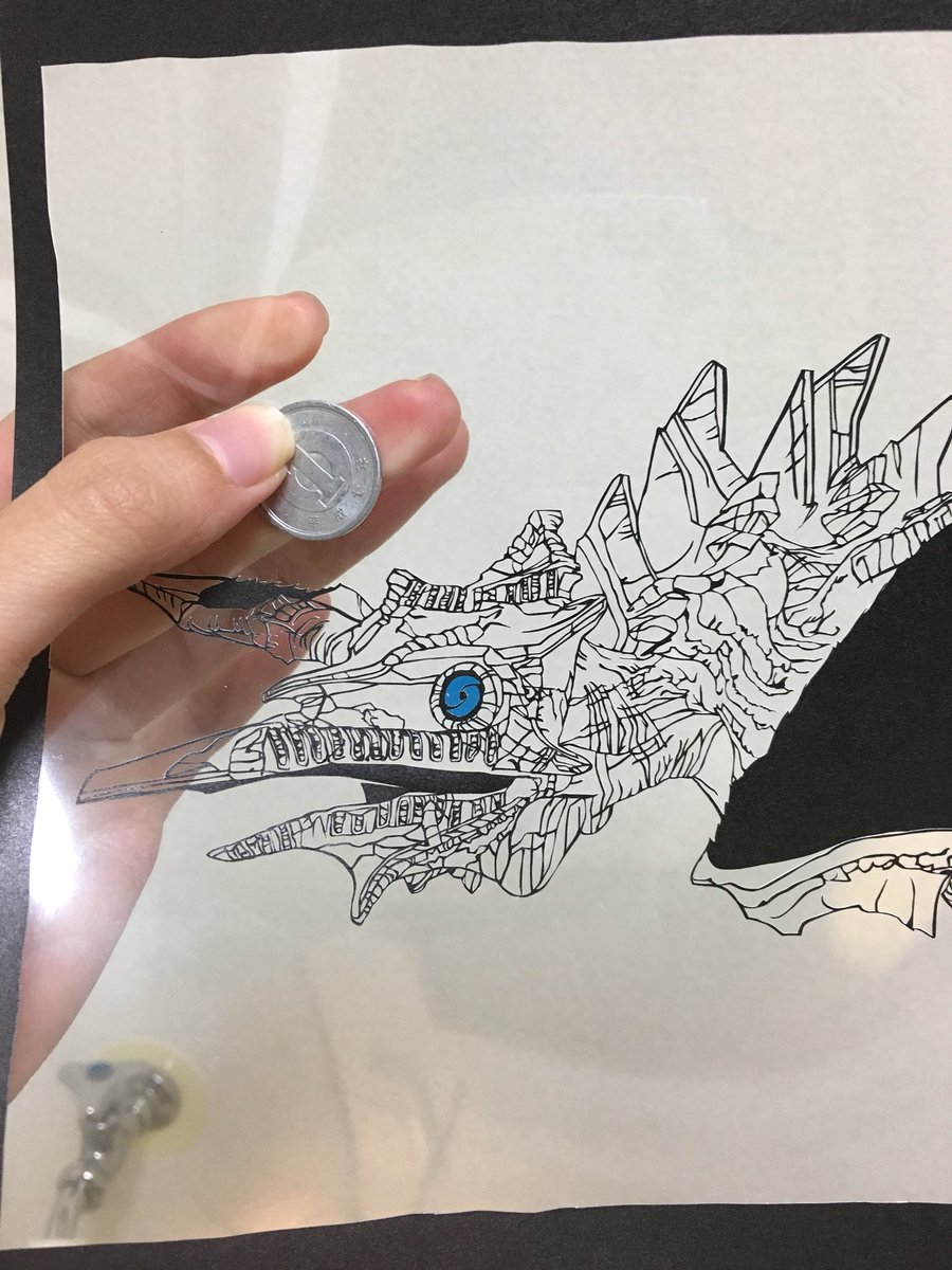 mad_jack_in_box's tweet photo. ワンダと巨像より 第五の巨像
Shadow of the Colossus - The fifth colossus AVION
#切り絵 #ワンダと巨像 #PS4 https://t.co/9gHE96hbKP