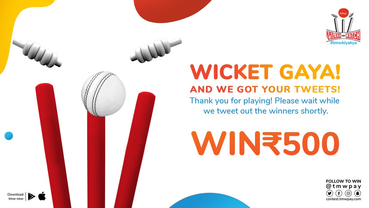 divya_toshniwal's tweet photo. 💐💐#tmwkiyakya💐💐 #tmw #smartspendaccount 
#contest 
#wicket 4 @tmwpay 
😘💕💃🏻Awesome contest TMW ROCK 😘💕💃🏻
# Its time 2 win price 
# India's smartest app
 @mamtart
@GovindJaju13
@JajuJauraj
@TejaswiSharma6
@piyush_m_
#KXIPvDD https://t.co/WE0pcN7nnc