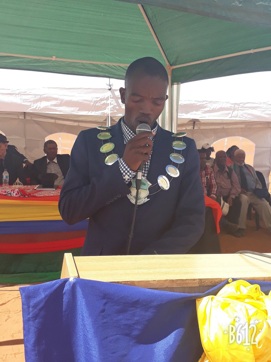 RCHardap's tweet photo. Aranos constituency's belated 28 Independence celebrations graced by Hon. Minister Kameeta of Poverty and Eradication ministry. Community came up in huge numbers and cultural performance was great. https://t.co/W8hxVcTWhQ