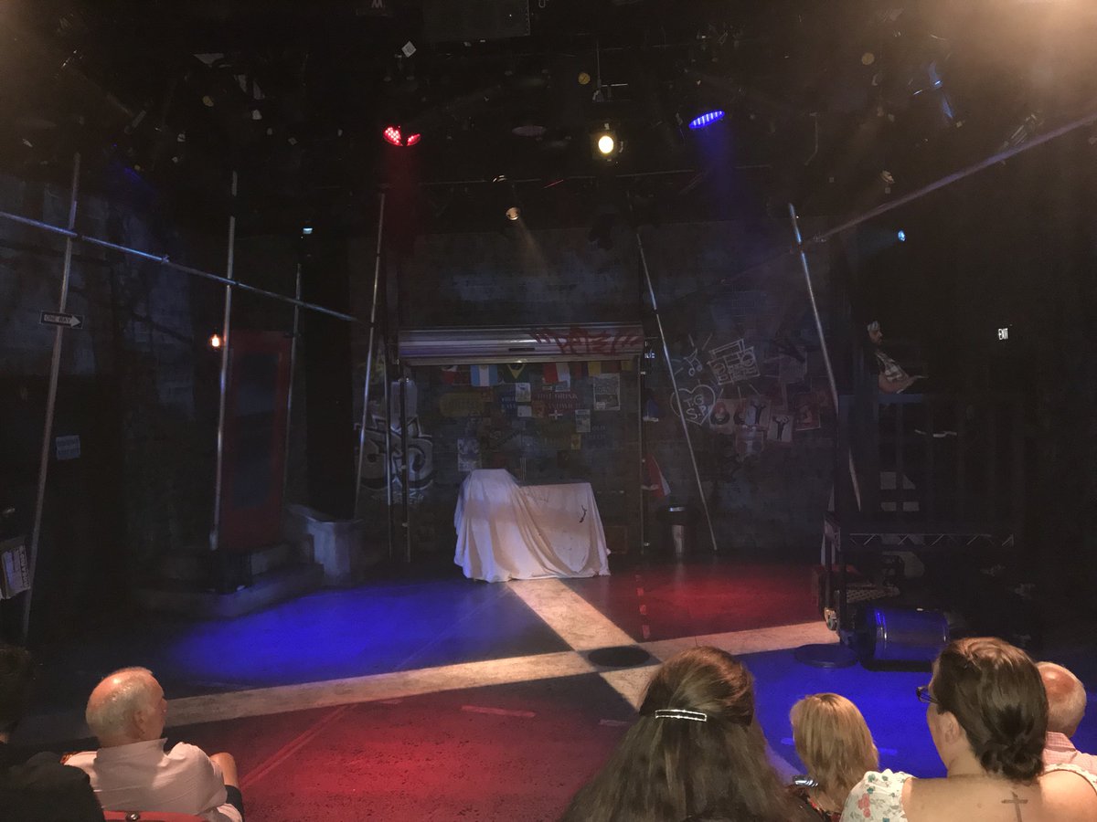 genfranko's tweet photo. sold out show about to watch the heights musical in Sydney featuring Timomatic https://t.co/Xu5xnmeSp5