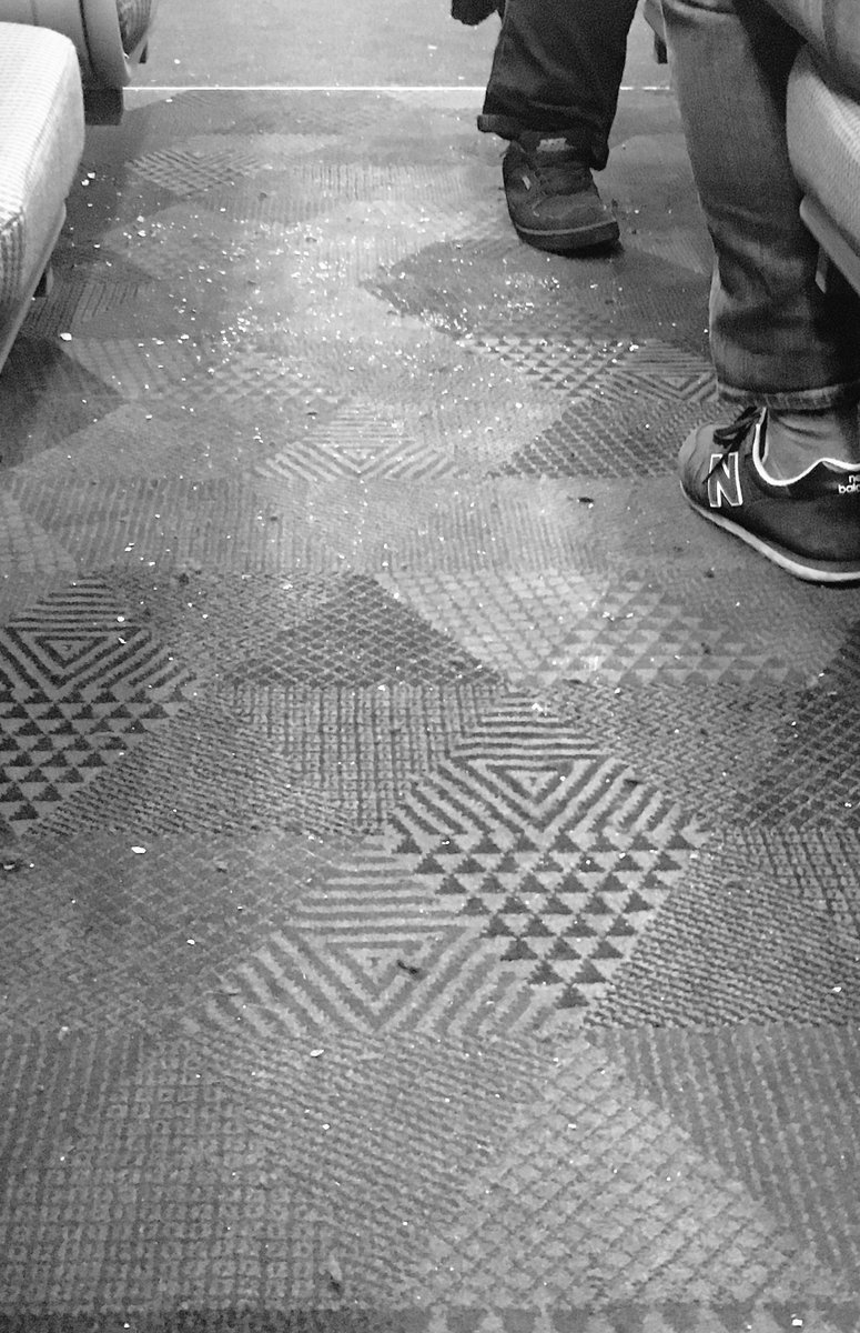 etp1971's tweet photo. @TPExpressTrains don’t you clean your trains these days?  As for the toilet in Coach B 9:43 Mcr to Newcastle the urine on the floor is disgusting. https://t.co/IcYwFCQKEm