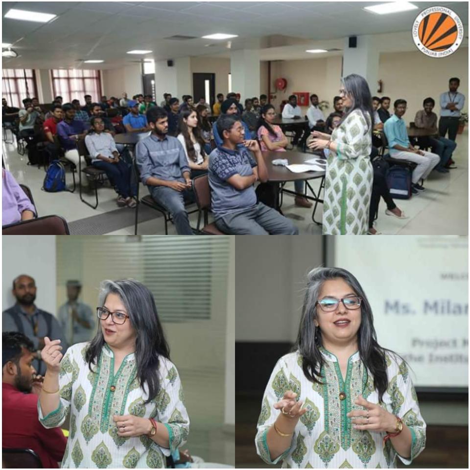 LPU had invited Ms. Milan Sharma, Project Manager, Goethe-Institut (Govt. of Germany). She enlightened students on ‘Future with the German language’ and how vertos can take benefits of Scholarship Programs in #Germany.
#IndoGermanRelations #ThinkBIG
