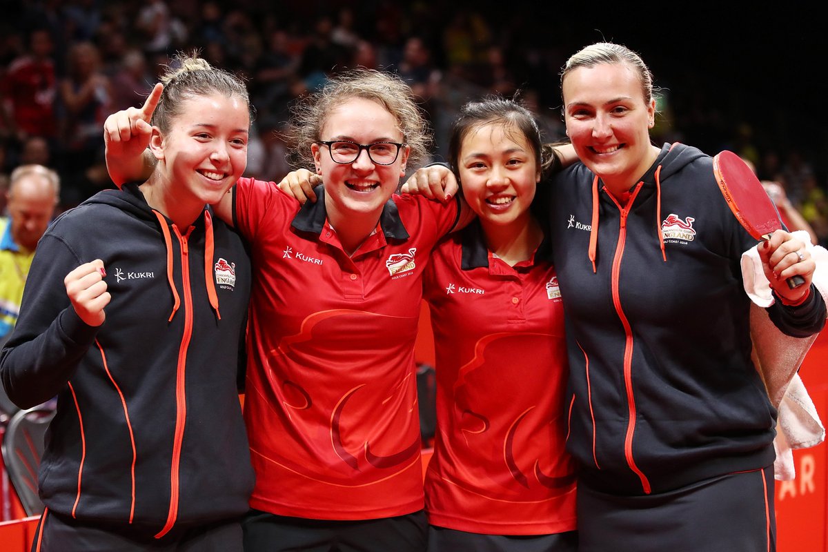TableTennisENG's tweet photo. An amazing achievement by @sible2109 @MariaTsaptsinos @TinTinHo39 and @DenisePayet to win Commonwealth Games bronze in Australia!!! #TeamAndCountry #GC2018TableTennis 

Here's the report:

https://t.co/2rwvZJfmA9 https://t.co/LyxoPdXLmK