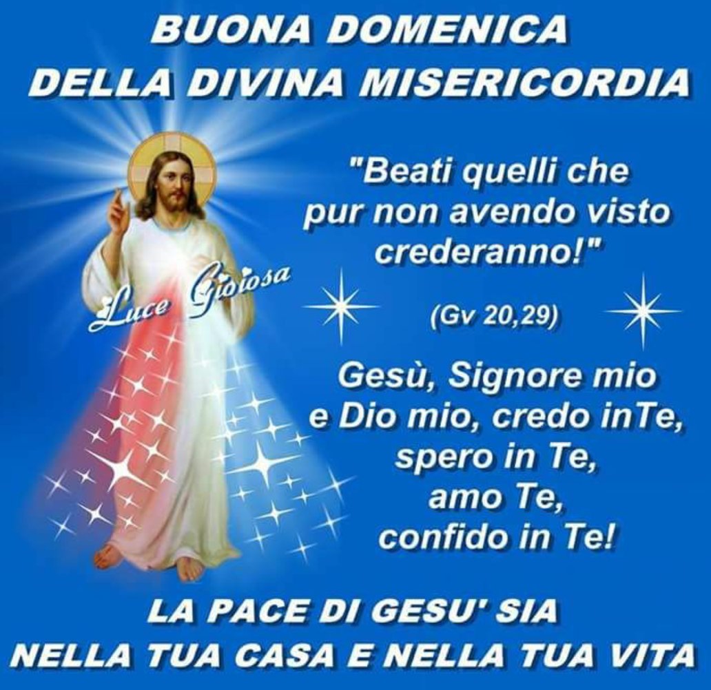 Alessandro Bruzzi Buona Domenica Della Divinamisericordia Domenica8aprile18 Gesu