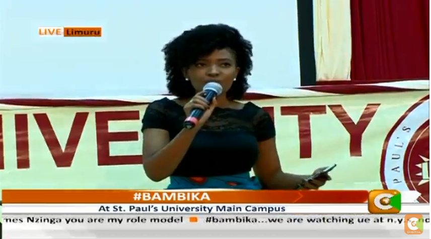 citizentvkenya's tweet image. A role model is a person who knows more than you or has more experience than you do. It is wisdom to look up to them and to follow what they do or to ask them questions. It is important to surround yourselves in the company of the wise #Wordcheck #Bambika  @Kambua