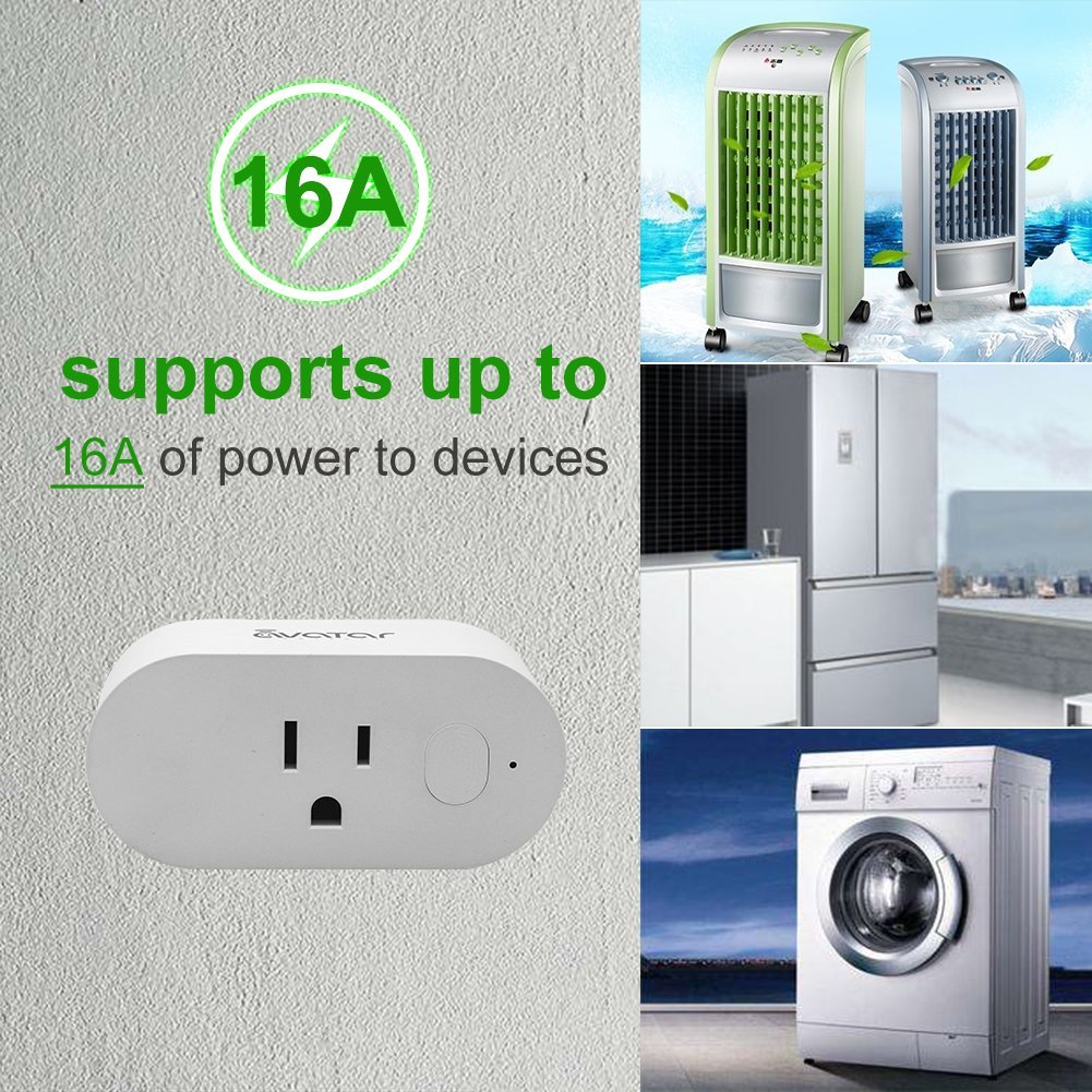 avatarcontrols's tweet image. #avatarcontrols smart wifi plug, supports up to 16A of power to devices 
#smartplug #wifiplug #wifisocket #smartsocket #smarthome #home
#automation #workswithalexa #google #googlehome #voicecontrol 
#appliance #homegadgets #remotecontrol