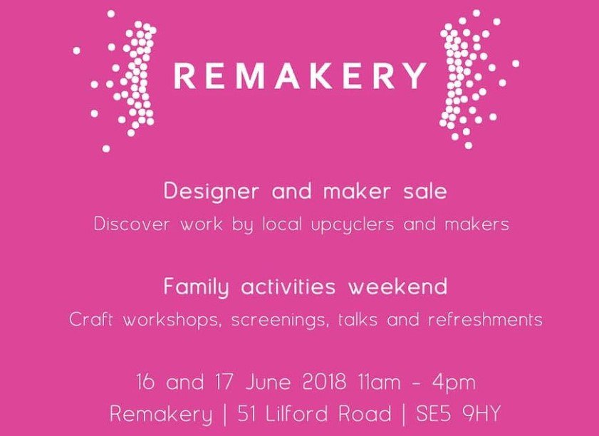 CamberwellArts's tweet image. Call out to makers, upcyclers, designers, independent food producers based in south London and interested in #reuse and #sustainability. @remakery Brixton is running a designer and maker sale during Camberwell Arts Festival 16/17 June, more info contact sam@remakery.org
