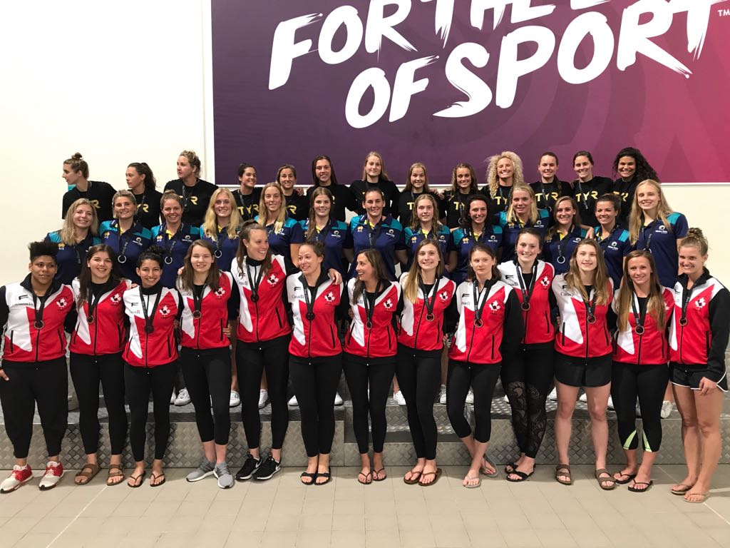 Your #AussieSharks and #AussieStingers have gone so close to #FINAAuckland2018 gold but met a couple of tough <a href="/USAWP/">USA Water Polo</a> to claim 🥈

Congratulations to both teams for flying the 🇦🇺 flag proudly 👏👏👏