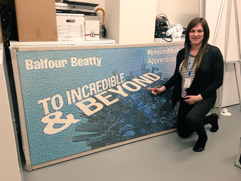 LGBTconstruct's tweet image. #Beyondthebuild @balfourbeatty #lgbt network - in the @YoEgovuk using #LEGO @LEGO_Group to inspire the next generation of #Engineers #Builders in #Construction - Supporting @DiversityRM @Mermaids_Gender