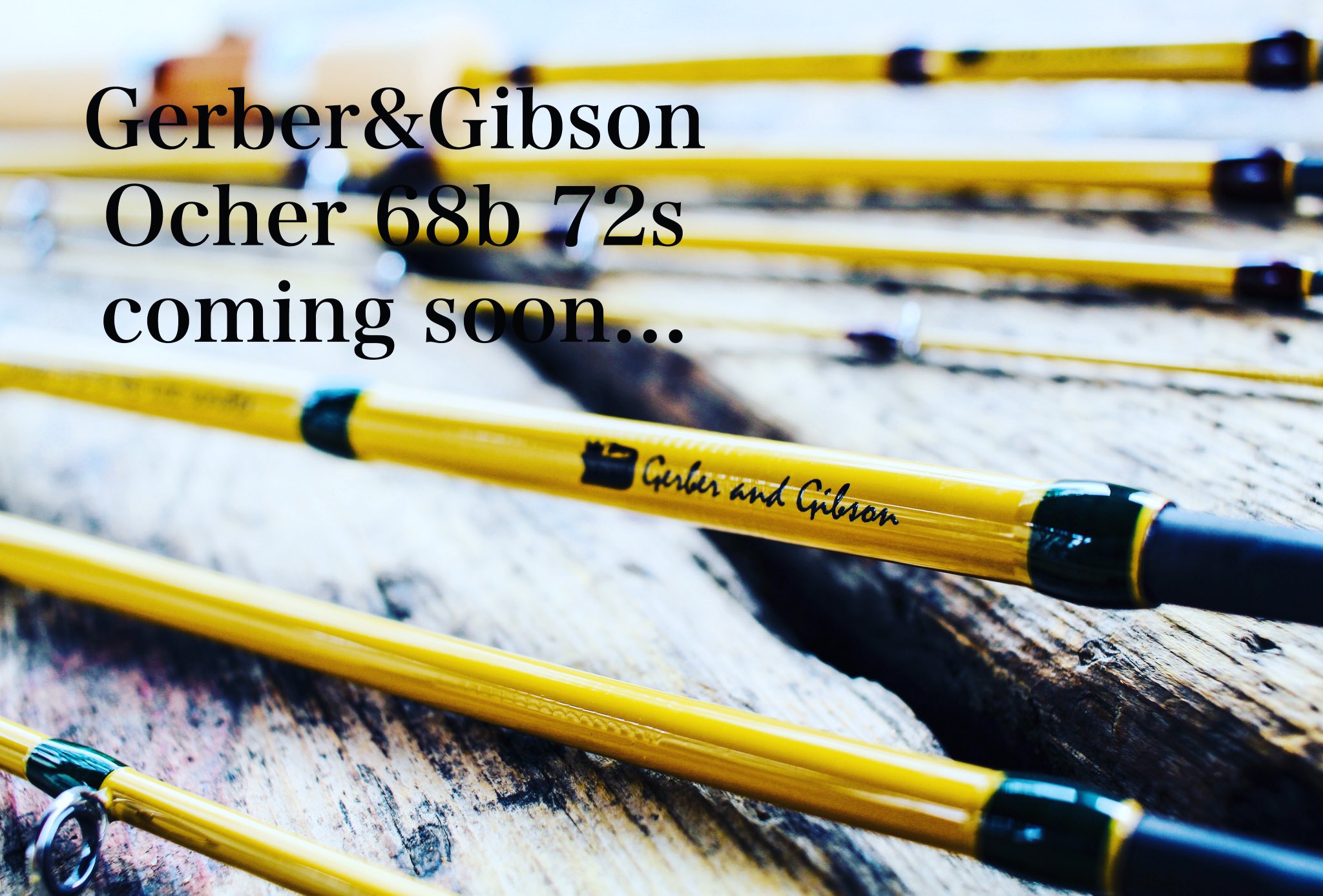 تويتر Gerber Gibson Fishing Tackle على تويتر 6月出荷できそうです Ocher 4ピース スピニングは7 2フィート ベイトは6 8フィート ウエイトは 3 4oz ドミクラフト Gerberandgibson Domicraft パックロッド マルチロッド シルクスレッド アルコナイトガイド