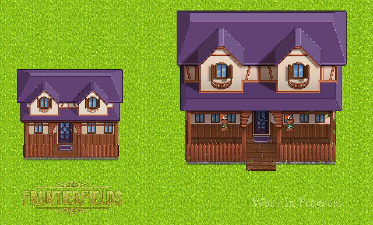frontier_fields's tweet photo. Building update! The new port building rework is in progress for this #screenshotsaturday. More details, better scaling and minor fixes are on the way. Which building is your favorite so far?
#gamedevelopment #indiegames #indiedev #pixelart #gamedev https://t.co/251xhgMXxr