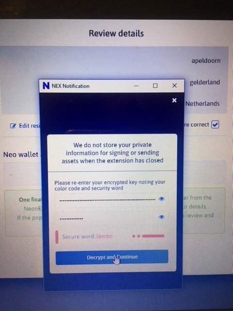 pauldeboer14's tweet photo. @neonexchange 
Hello,
thanks for your quick response. I've just tried it but to my regret nothing has changed and I cant decript my account.
after that I press confirm and attamping to decript, nothing happens then. and then I have to start again
Plzz help us. https://t.co/zd5sJlpV0h