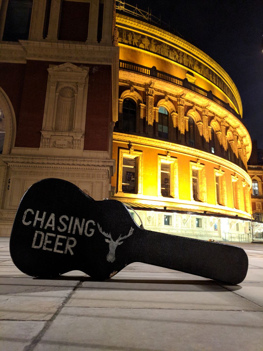 ChasingDeerBand's tweet photo. SELL-OUT SHOW at the @RoyalAlbertHall last night!!! Thanks for such a memorable event and well done to all the other acts! 

#Showtime #livemusic #gig #sellout #event https://t.co/zDtMyy800U