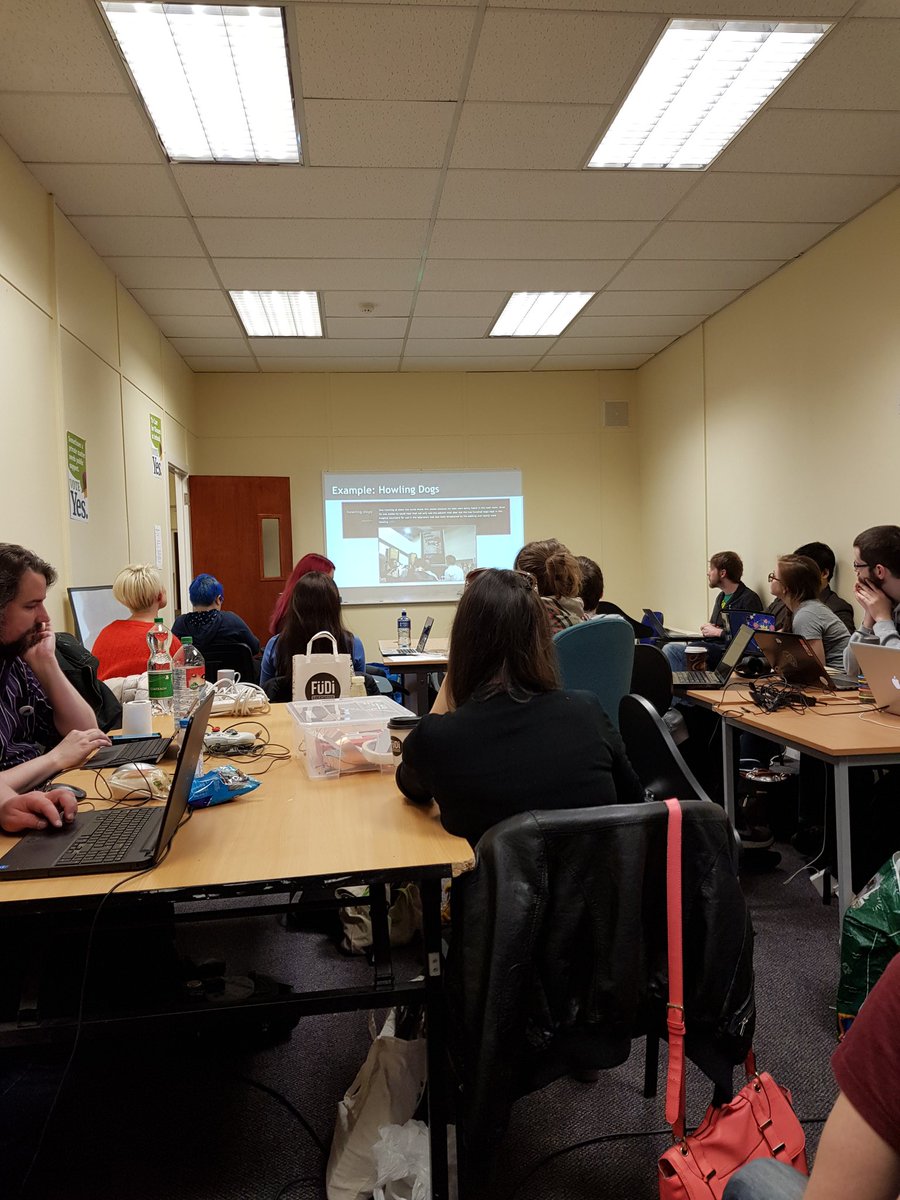 JenuinePanic's tweet photo. Getting started at #RepealJam #Repealthe8th with a quick Twine tutorial by @AlphaChar https://t.co/Ser873qcJD