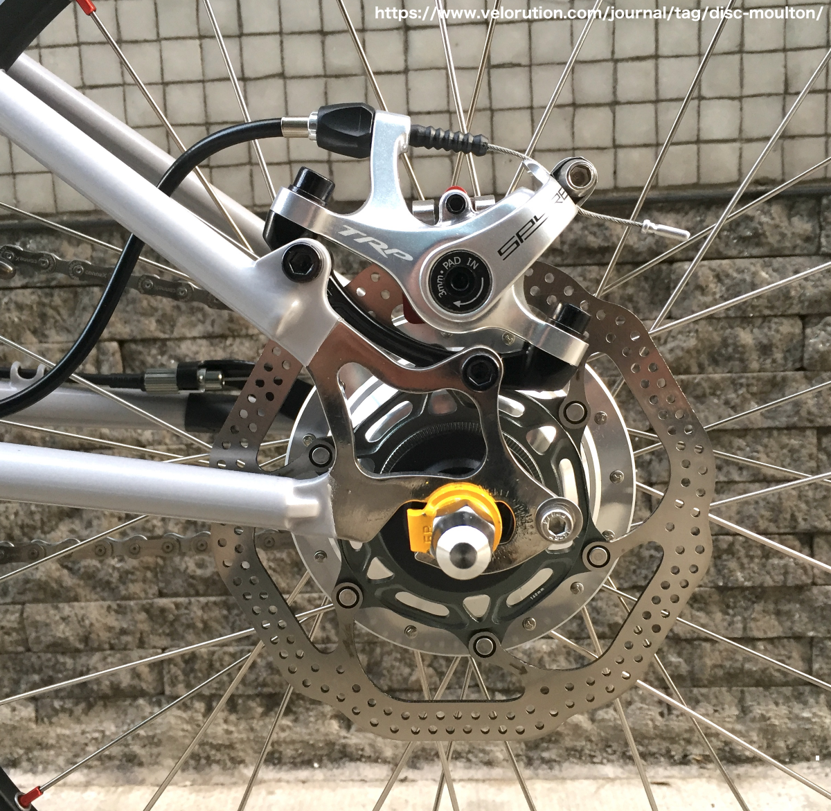 TRP Spyre-C 機械式ディスクブレーキ前後セット ポストマウント