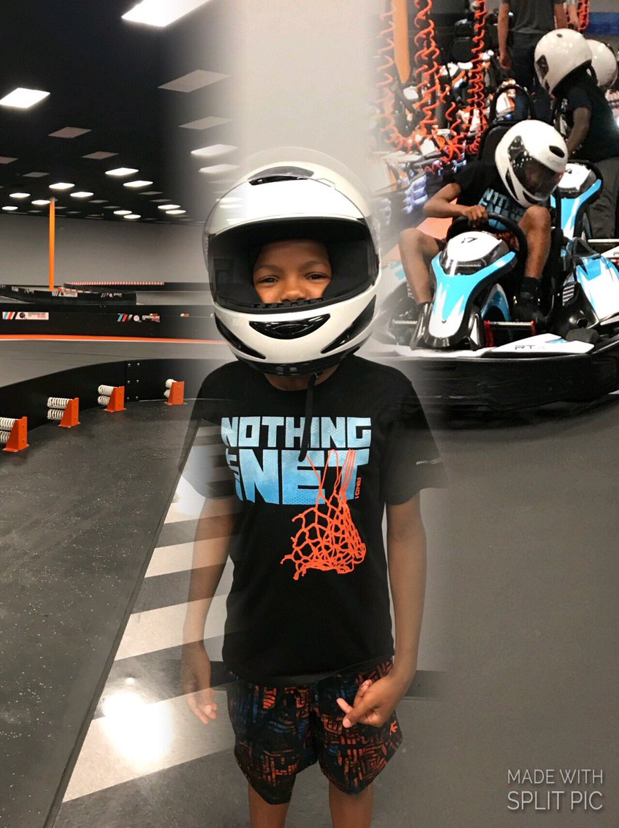 Ball4lyfe_2026's tweet photo. Check out Javian Cleveland aka DaleEarnhardtJr on the go karts #TeamBonding #E1T1Invitational  #viaEntertainment #Ball4Lyfe2026 https://t.co/OGkobZshG3