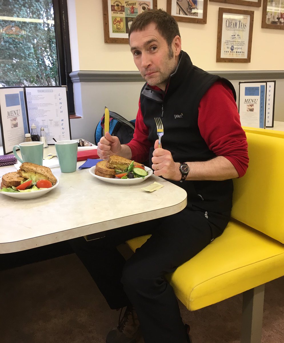 3speeders's tweet photo. Ahead of our mini-adventure around #cheddargorge @NTSouthWest a top rate toastie #waterfallcafe https://t.co/5S3YZdBkhA