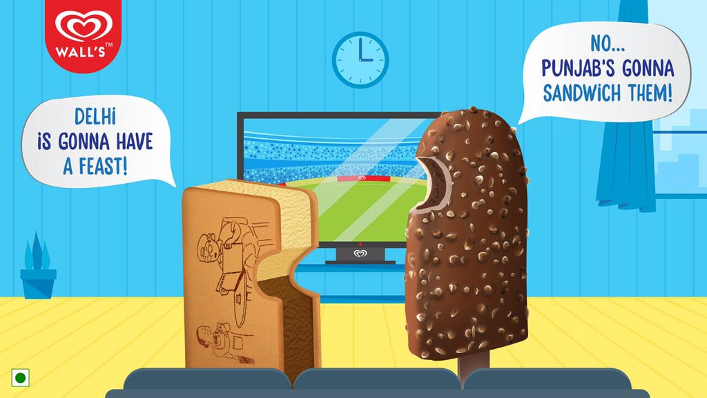 Padosis getting ready to fight, let's just chill and have a thanda bite? #KwalityWalls #GoodbyeSerious