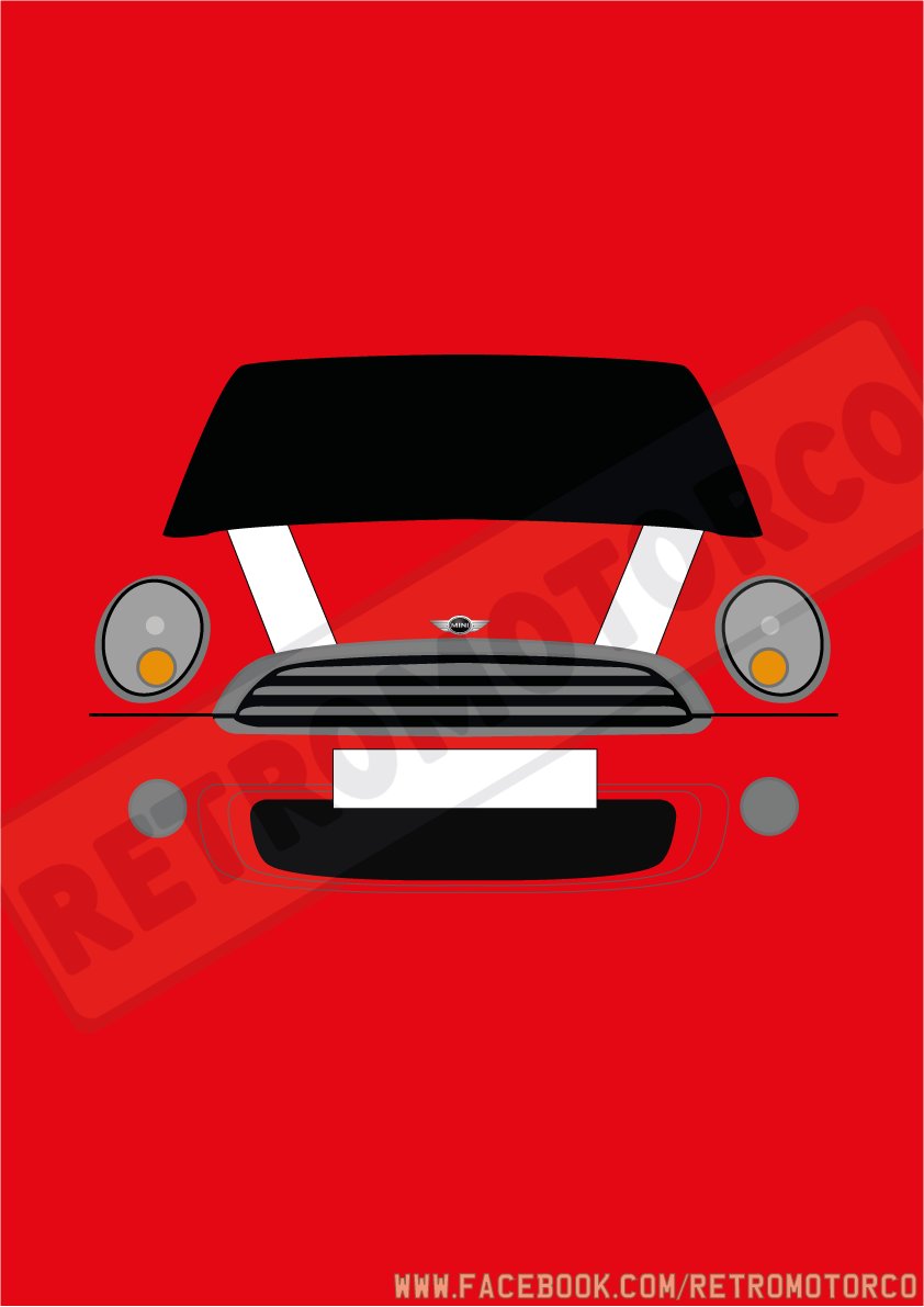 RetroMotorCo's tweet photo. Creative Sunday Morning, but a controversial choice of subject...  Mini R56 anyone? *Ducks and covers* #Bini #BMW #Cooper https://t.co/dqcjJwewqb