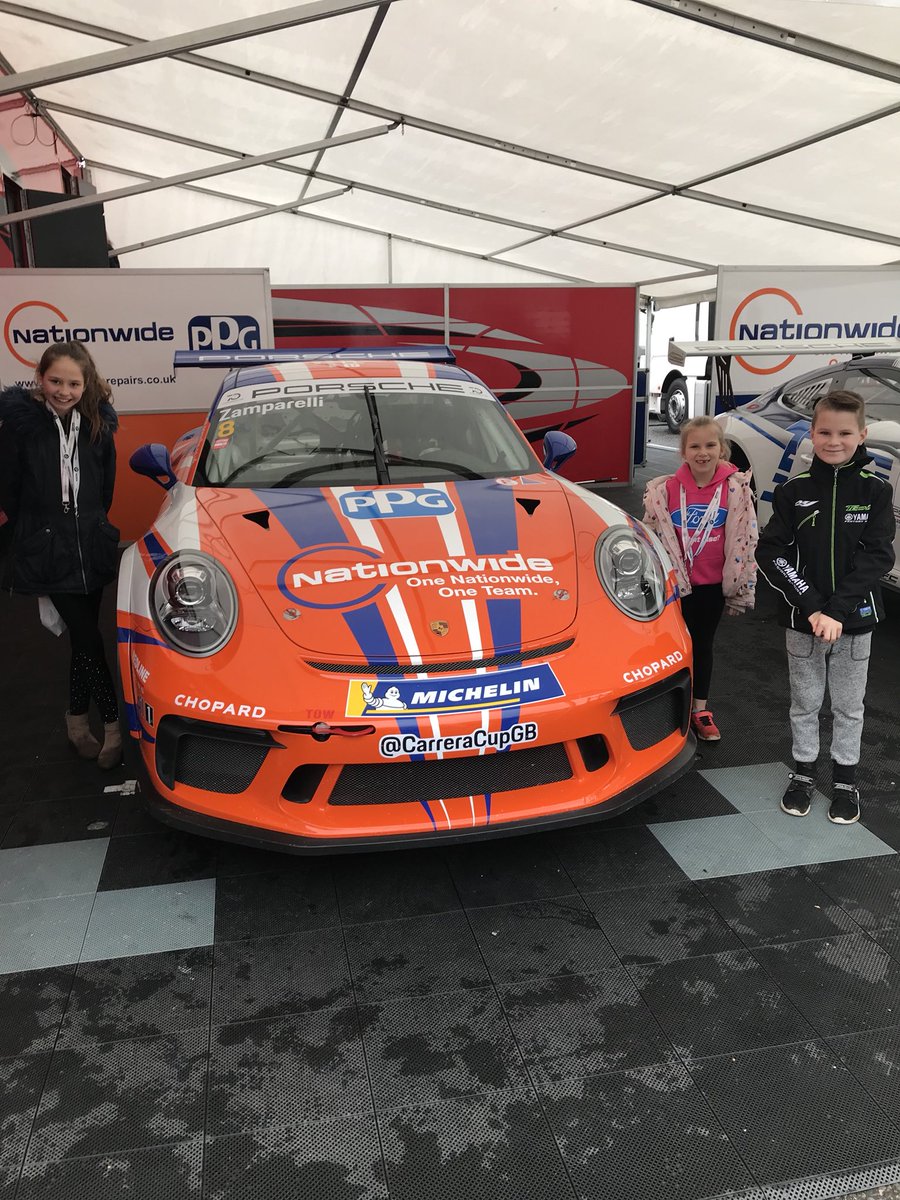 lozza_bea's tweet image. Kids enjoying supporting Dino @ Brands hatch today.... sad they missed meeting Dino but at least they got a pic with the car ☺️🏎🏁 #PorsheCarreraCupGB2018 @wefixyourcar @DinoZamparelli