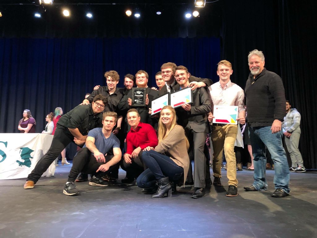 wftrojans's tweet photo. Congratulations Trojan Theatre!! Our “Of Mice and Men” production was selected to move on to regionals (the NOSSA of drama). Joe, Nick, Riley and Christie all received awards. We are so proud of all of you. #trojanpride https://t.co/EDIPjnZdk2