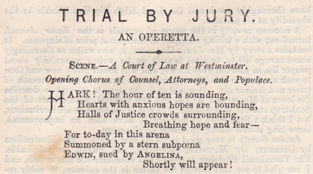GilbertSociety's tweet photo. "Hark! The hour of ten is sounding"... #TrialByJuryDay https://t.co/Db8yROsyfm