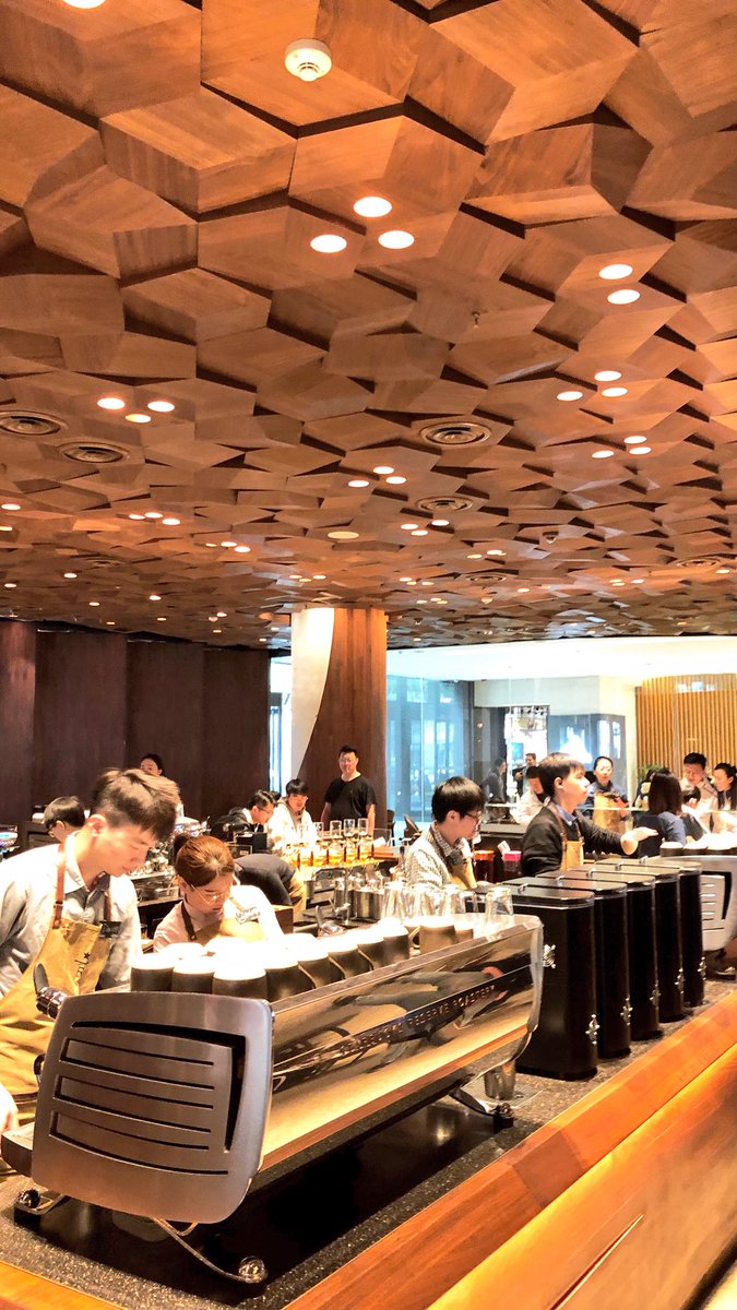 Macbalacano's tweet photo. Visited the world’s largest Starbucks! And it was such a neat experience! Drop by if you’re ever in Shanghai! #MaChina2018 https://t.co/Lqipe53ujX