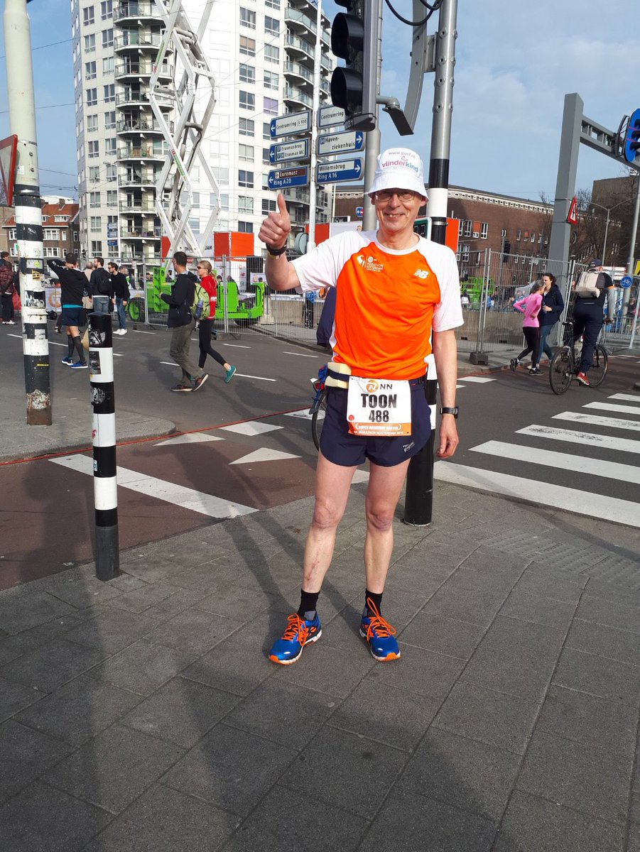 Toon is al even onderweg  voor #demooiste voor #vlinderkind #nnrotterdam <a href="/rtvrijnmond/">RTVRIJNMOND</a> bijna €5000 al opgehaald via <a href="/geefgratis/">Jordan van Bergen</a> ! #bib488 #livetracking bit.ly/2GiV4o4