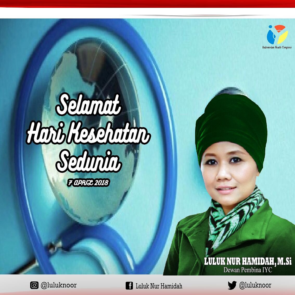 DPP_IYC's tweet image. #panglimasantri
#panglimasantrinusantara
#CakIminIYC 
#HariKesehatanDunia