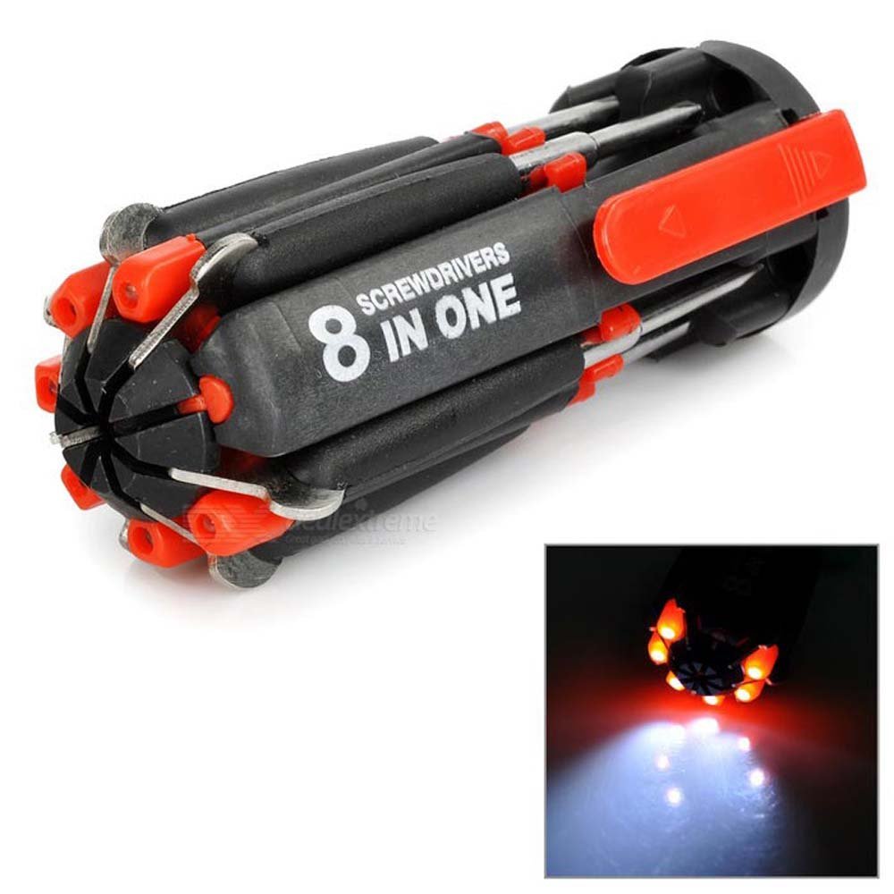 Gadgets_Night's tweet photo. Multi-screwdriver 8 in 1 #Multi_function #Screwdriver Kit, Tool Kit Set + 6 LED light #Torch
Price:---170.00
Foldable
Convenient access to tools
Handy and #portable
Light torch enables fixing at #dark places
Durable Quality
Buy Here---https://t.co/iPFooysy3G

#gadget #technology https://t.co/C1XDgn3n3m