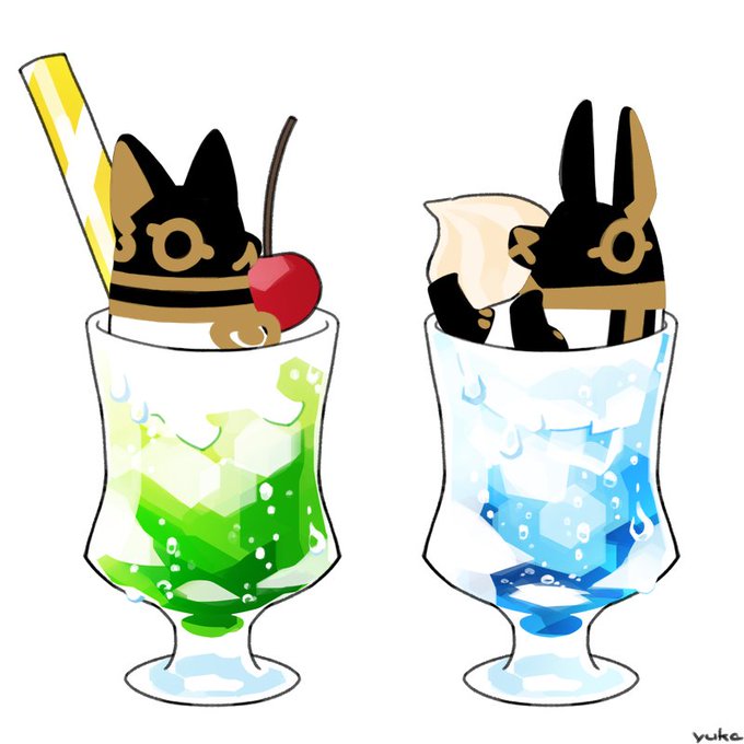 「飲み物 ガラス」のTwitter画像/イラスト(古い順)
