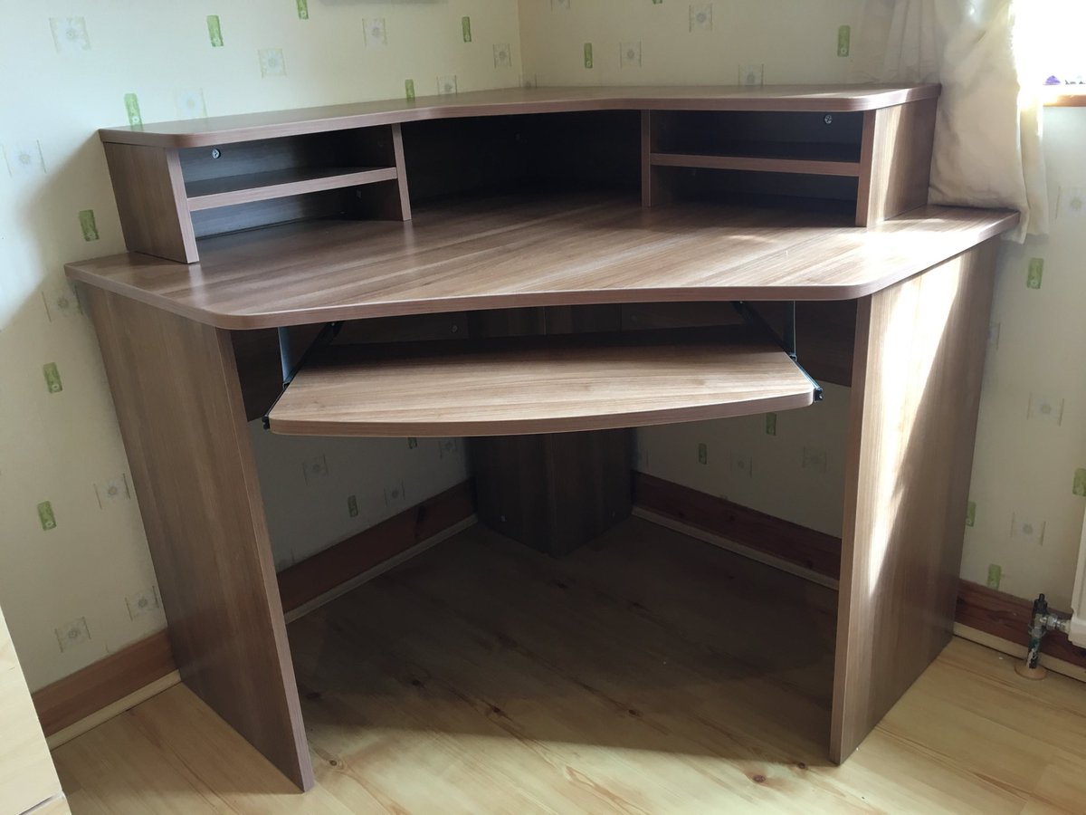 YaY! Just built new office desk hopefully a better working position now. #flatpackgenius