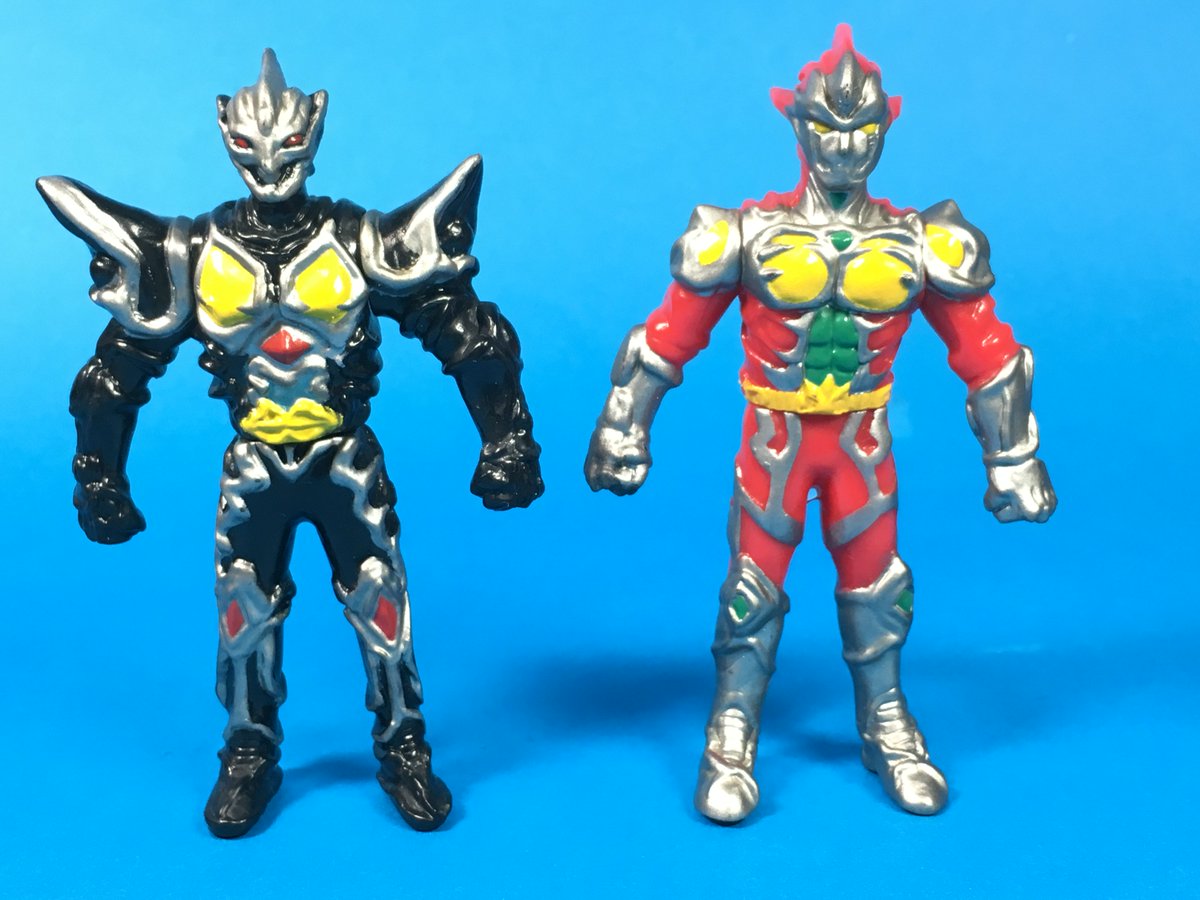 フルタ製「七星闘神ガイファード」モデルチョコ。カバヤ製「機甲警察